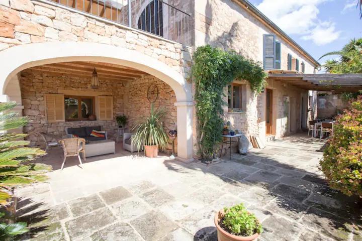 Lujosa Casa Mallorquina Restaurada Сес-Салинес Экстерьер фото
